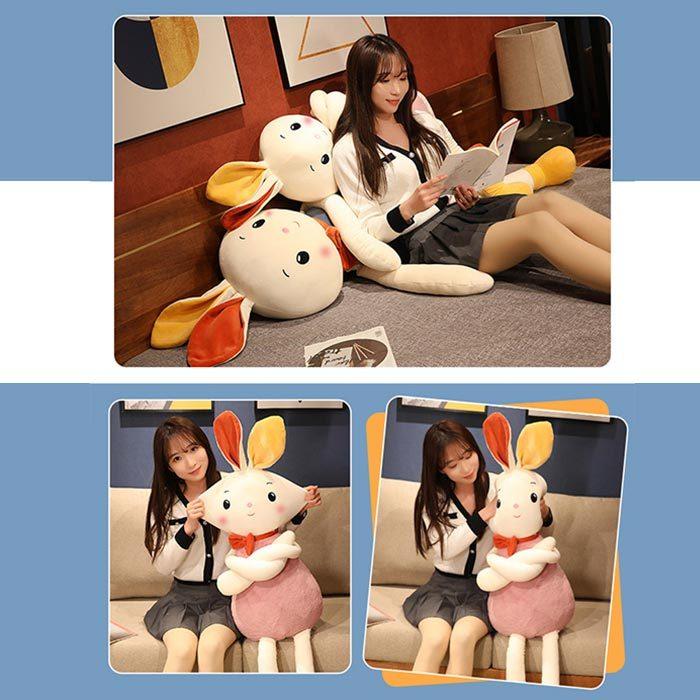 ぬいぐるみ　うさぎ　かわいい　 抱き枕　添い寝　ふわふわ　癒し 　誕生日ギフト160cm