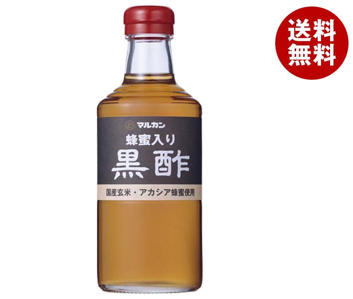 マルカン酢 蜂蜜入り黒酢 500ml瓶×12本入×(2ケース)