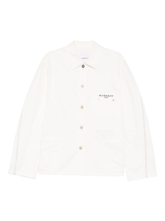 GIVENCHY Men Jacket BM01F95171 100 White