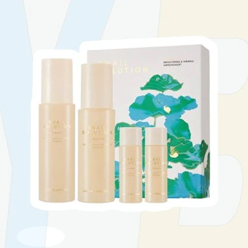 スネイルソリューション2種 企画セット / スキン130 + 31ml+エマルジョン120 + 31ml /