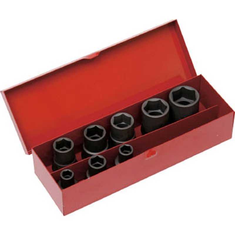 トラスコ中山　TRUSCO インパクト用ソケット8個組セット 差込角9.5mm　T38SET