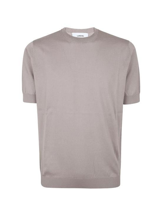 LARDINI Men T-Shirts CNLMMC75CN64020 425 Grey