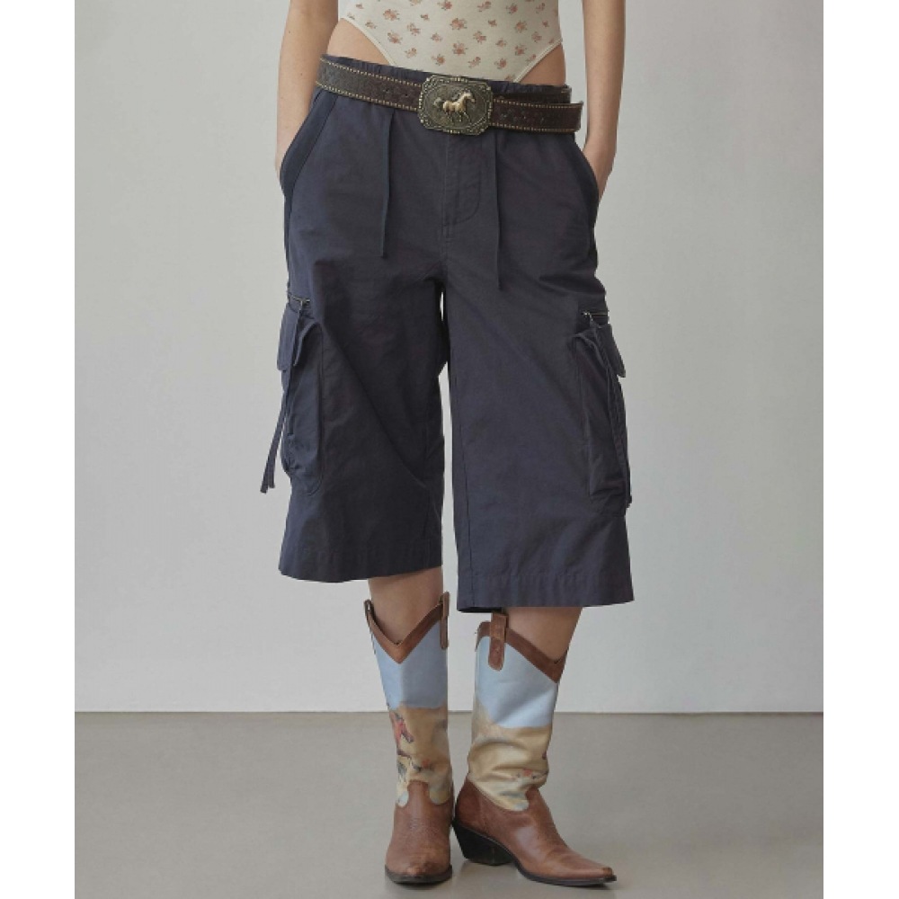 SCULPTOR ベルムーダ ユーティリティパンツ ネイビー 모델명