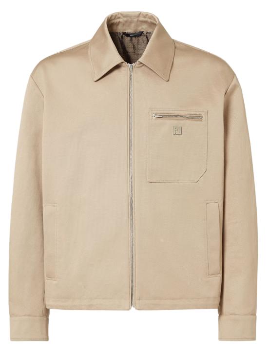 FENDI Men Suit Jackets FW1393AUVI F0QE3 Beige