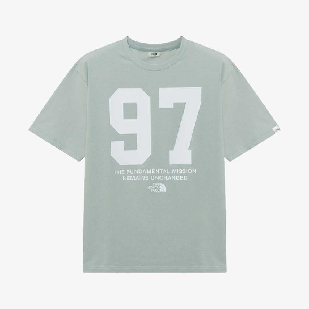 THE NORTH FACE デルフィ 半袖 ラウンドTシャツ_COOL GRAY NT7UR02L