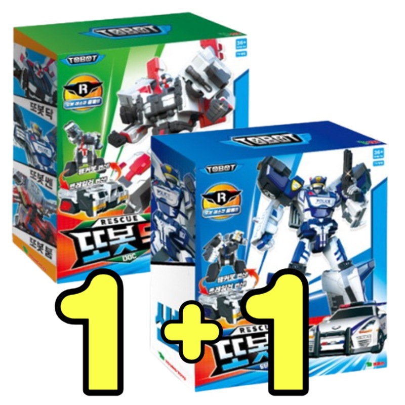 [NEW] トボット+強い韓国/ロボット/変身ロボット/アクションフィギュア/誕生日プレゼント/男性/アニメーション/救助/自動車/救急車/パトカー