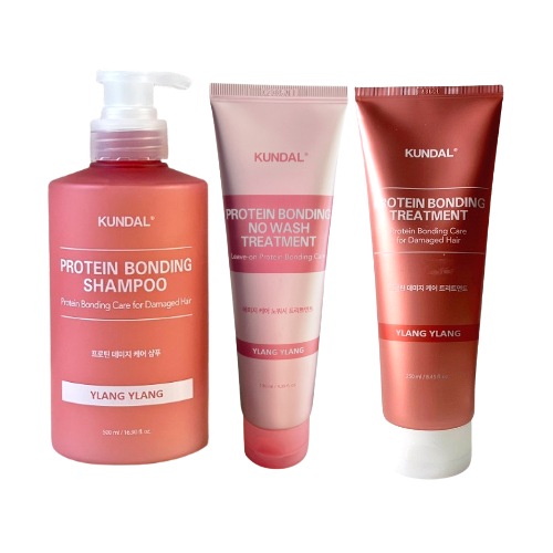 プロテイン ダメージケアセット3種（シャンプー500ml+トリートメント250ml+ノーウォッシュトリートメント130ml）