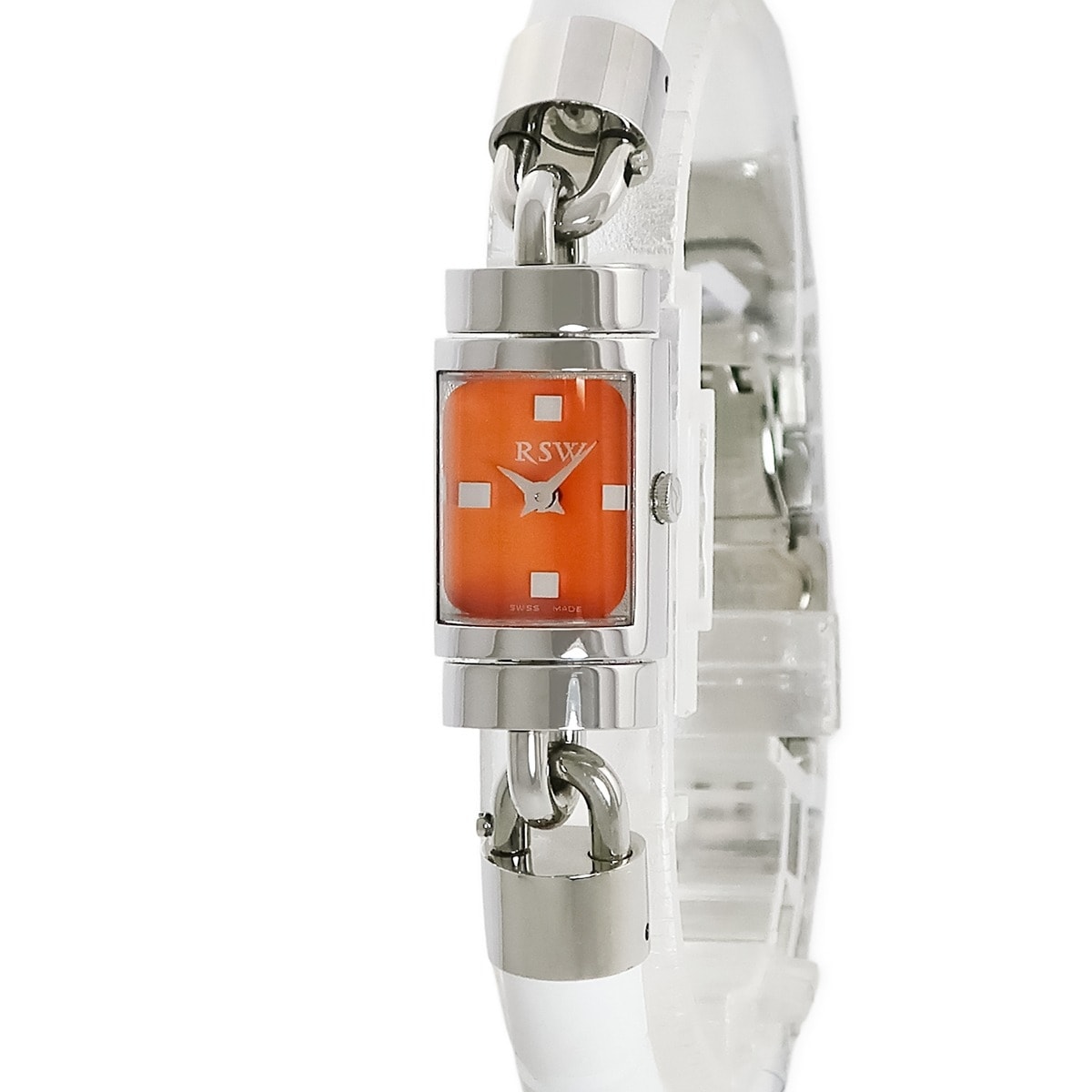 レディリバティ 6700.BS.R2.82.G32 クオーツ レディース 未使用 純正ダイヤ シルバー ドクロ 3年保証