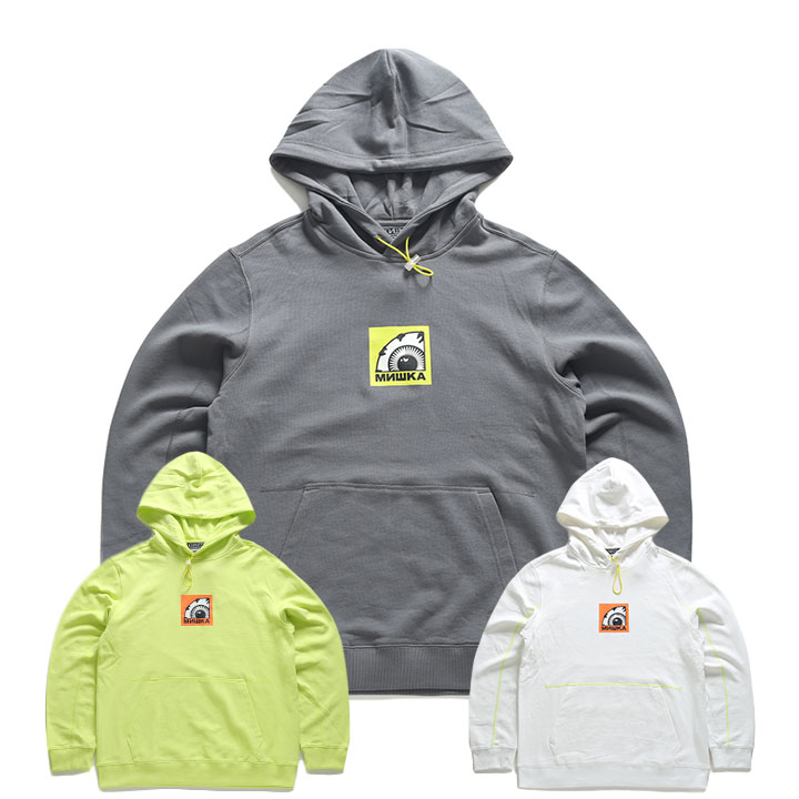 MISHKA パーカー ブランド スケボー 長袖 スウェット 裏パイル フーディ トップス メンズ レディース 春秋冬用 全3色 大きいサイズ フードパーカー