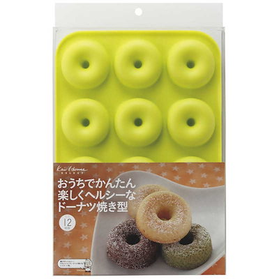 他サイト： 貝印 DL6245 シリコーンミニドーナツ型 ベーシック 12個取 Kai Houseの商品画像