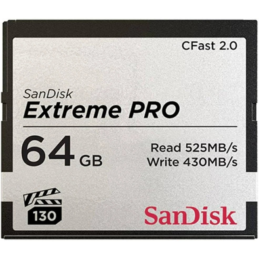 SanDisk サンディスク Extreme PRO CFast 2.0 カード　64GB　海外パッケージ　 【即納】