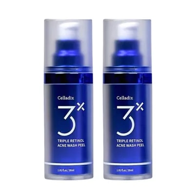 トリプルレチノールアクネウォッシュピール, 30ml, 2個