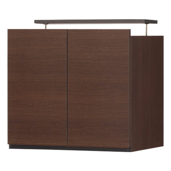 白井産業 POR-5560D U DK ダークブラウン ポルターレ 壁面収納ユニット 幅60cm 上置き メーカー直送