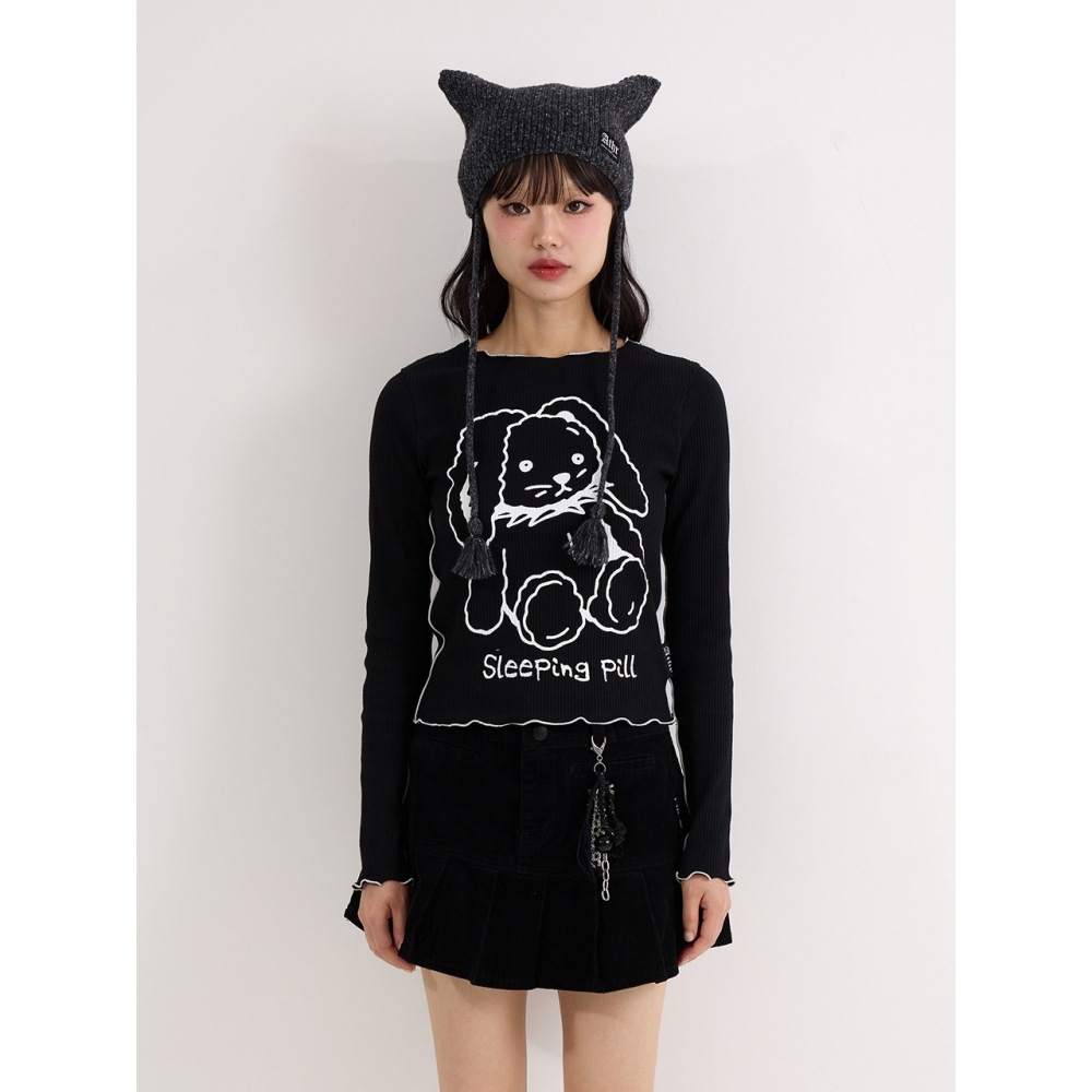 そしてもうひとつのブラックスリーピングリグ長袖Tシャツ