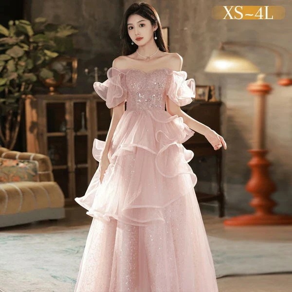 売り切りドレス 大人 ピアノ 発表会 演奏会用ドレス ロングドレス 演奏会 イブニングドレス 結婚式 母親 ピアノ発表会 中学生 パーティードレス 発表会ドレス 高校生 大きいサイズ コ