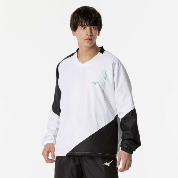 MIZUNO ミズノ 発熱素材 ブレスサーモウォーマーシャツ ユニセックス ウォーマー／コート メンズ 62MEB53001