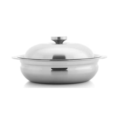 アップルポット ５層ステンレス　浅型鍋24cm　2ー3人用