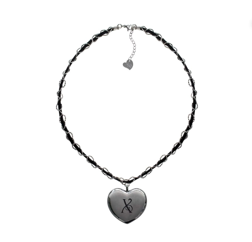 [ITZYユナ,IDLEソヨン,STAYCスミン着用] GIANT LUV NECKLACE_SILVER