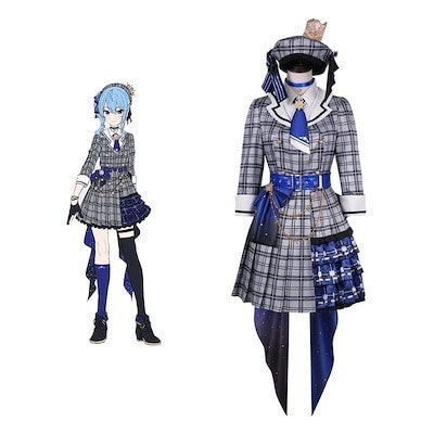 ハロウィン 仮装 コスチューム 変装 衣装 コスプレ 星街すいせい Vtuber バーチャルYouTuber スーツ ハロウィン 2023年新作入荷コスプレ