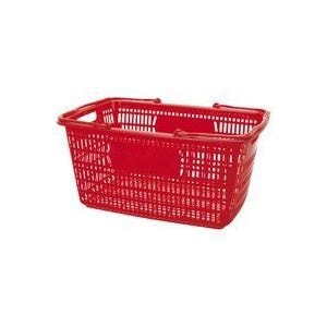 （業務用20セット）ジョインテックス ショップかご 30L赤 B264J-RE 26,125円