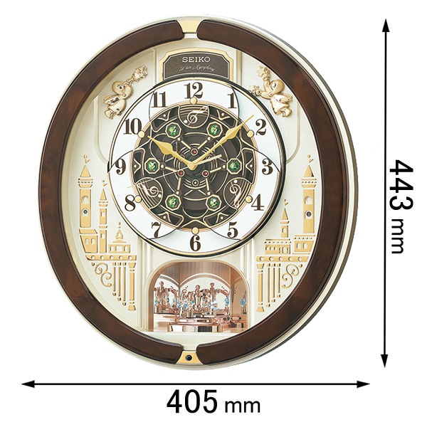 セイコー 電波からくり時計 セイコーメロディ RE-579-B