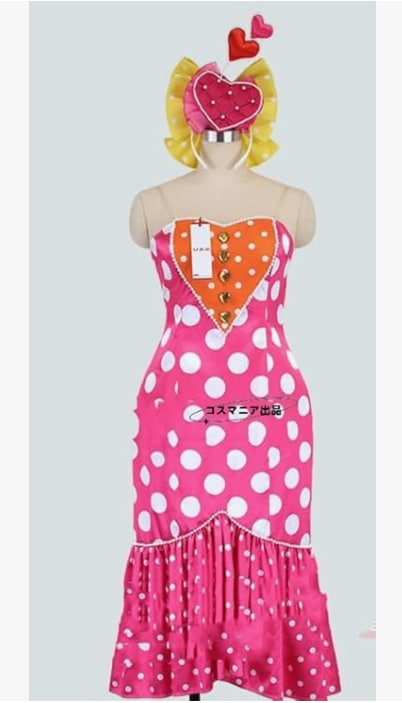 東京ディズニーランド（TDL） ディズニー・パルパルーザ ミニーのファンダーランド クラリス 髪飾り付き レプリカ衣装
