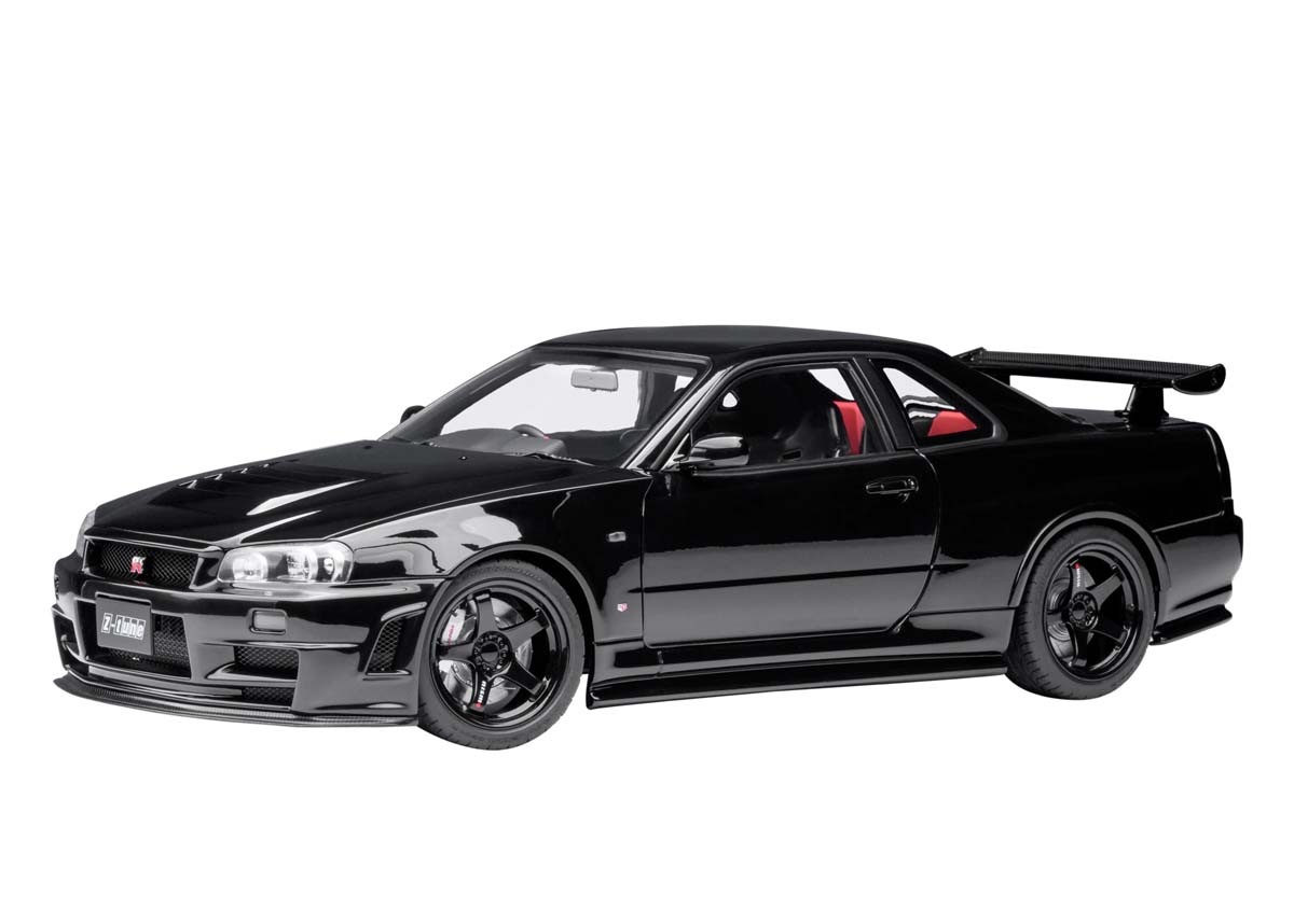 オートアート 1/18 ニスモ R34 GT-R Z-tune（ブラックパール）【77463】 ミニカー AUTO 77463 ニスモ R34 GT-R Zチューン ブラック