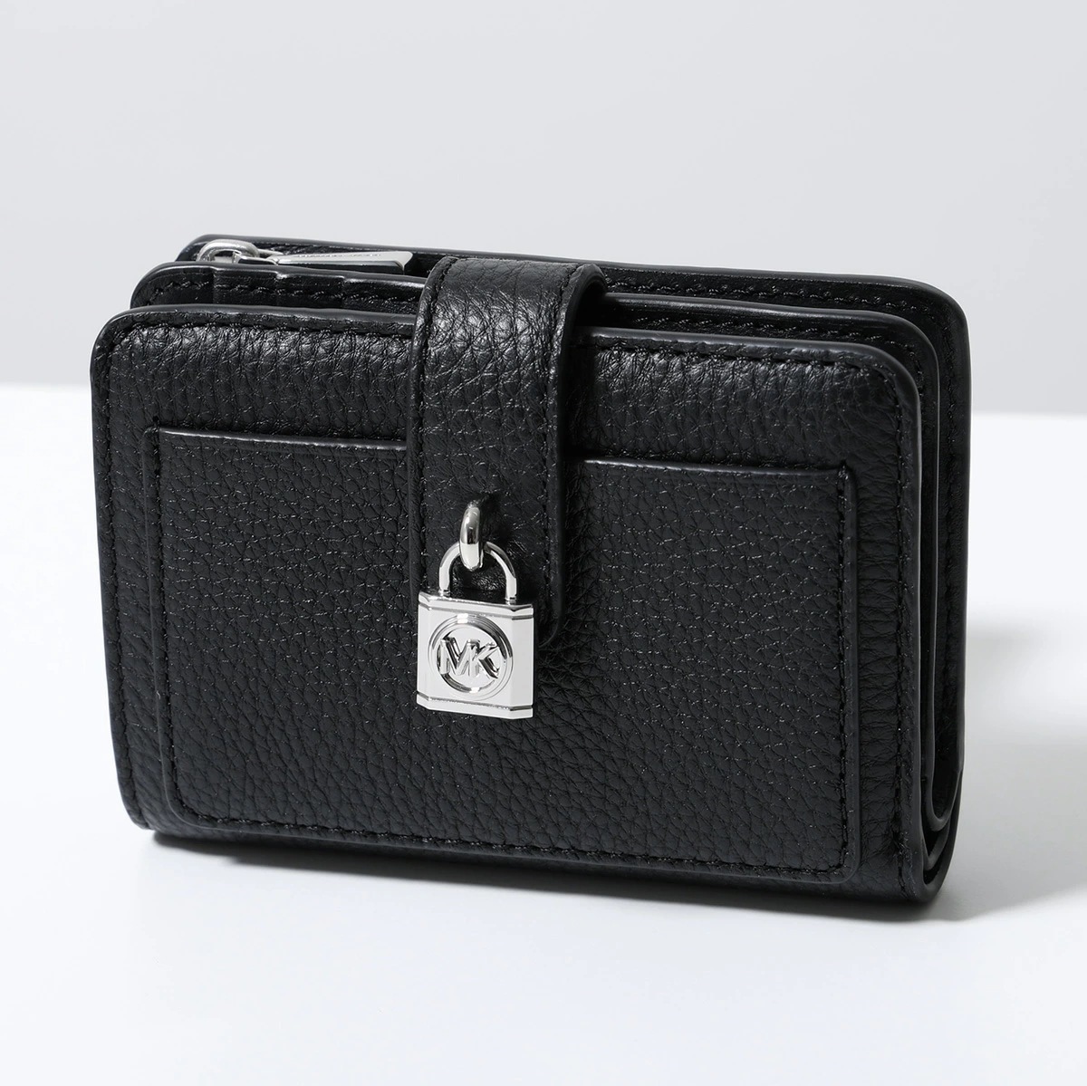 MICHAEL KORS マイケルコース 二つ折り財布 SCARLETT スカーレット 32S5SETD1L レディース レザー ミニ財布 BLACK