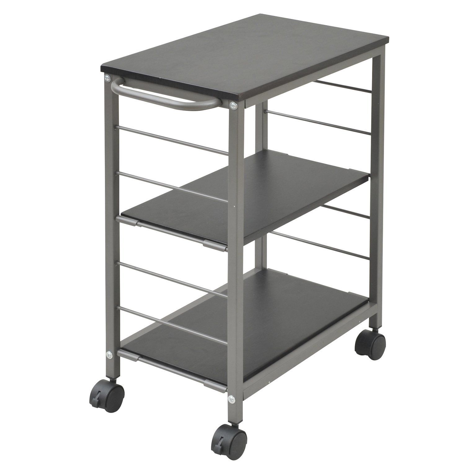 山善(YAMAZEN) キッチンワゴン ダークブラウン MMG-7030C(BK/BR) 0