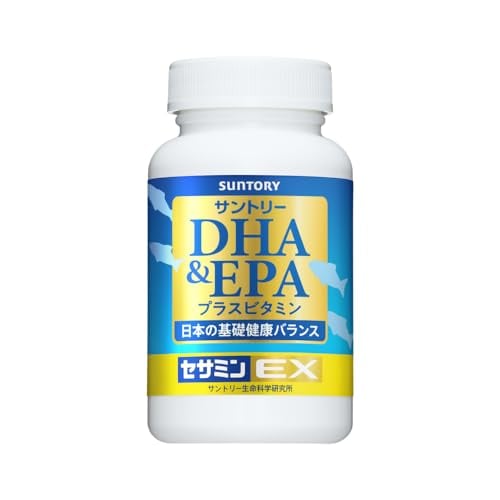 サントリー DHA&EPA＋セサミンEX オメガ3脂肪酸 DHA EPA サプリ 240粒入/約60日分
