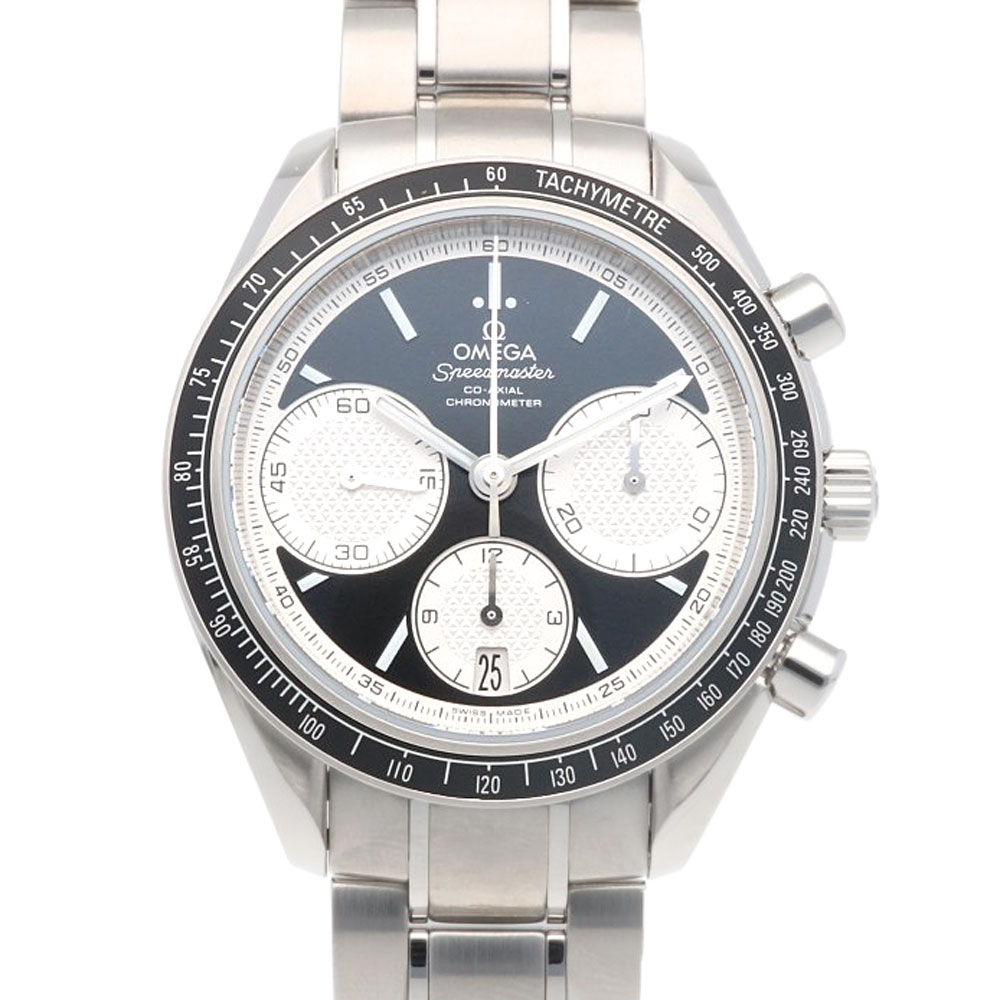 オメガ スピードマスター レーシング 腕時計 ステンレススチール 32630405001002 自動巻き 1年保証 OMEGA 中古 美品