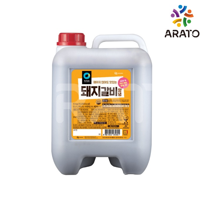 チョンジョンウォン 豚カルビヤンニョム 10kg