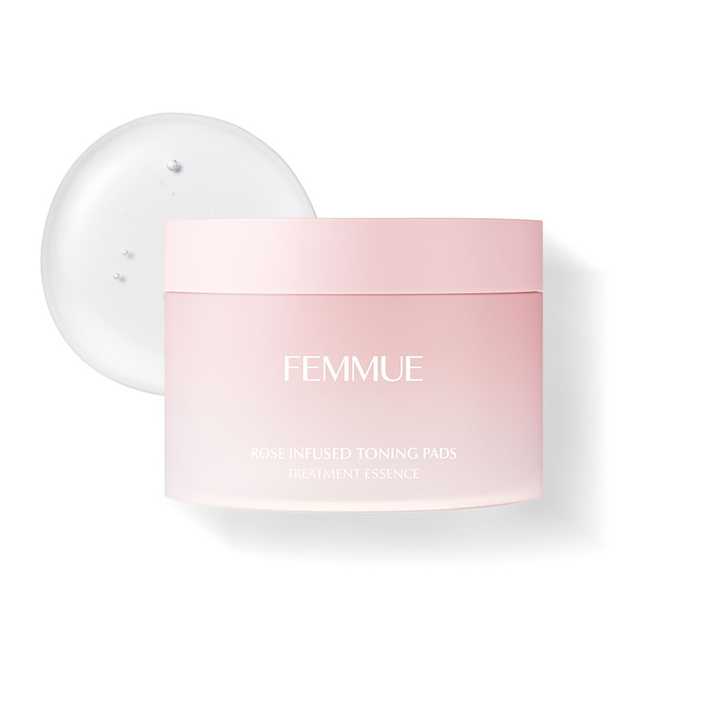 パミュ ローズ インフューズド トニングパッド 160ml/50枚