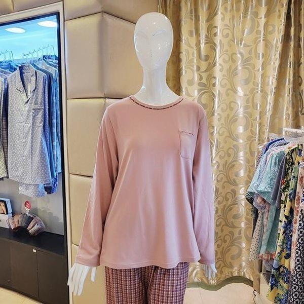 VEV3951W_暖かいコート風起毛 女性用ホームウェアトップス