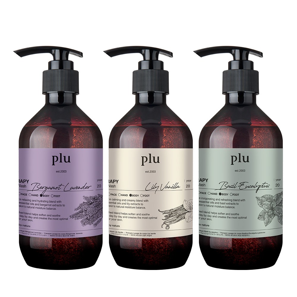 フルテラピーボディウォッシュ500g3種セット1セット