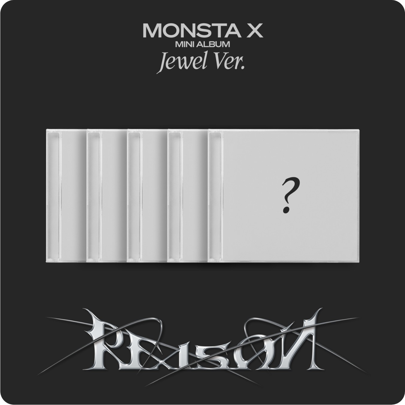 (5種セット) MONSTA X [REASON] Jewel ver.