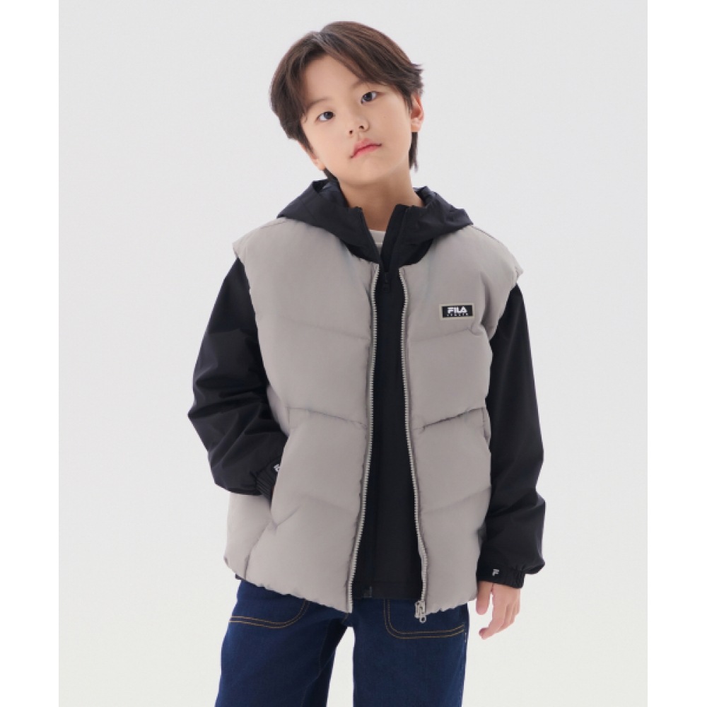 フィラキッズバディグースダウンウィンドベスト (FK2DJG4101XBLK) 19,744円