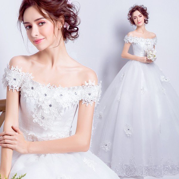 ウエディングドレス 安い 二次会 ウェディングドレス 結婚式 プリンセスライン エンパイア 花嫁 披 10,651円