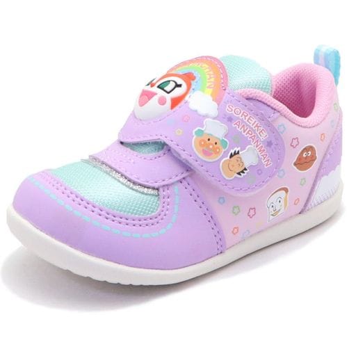 [アンパンマン] ベビーシューズ AP B51 パープル 14.0 CM 2E