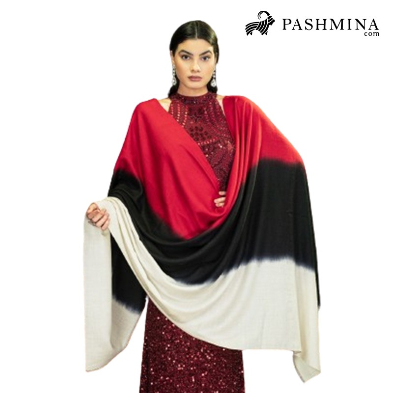 パルヴァナ オンブル パシュミナ ショール