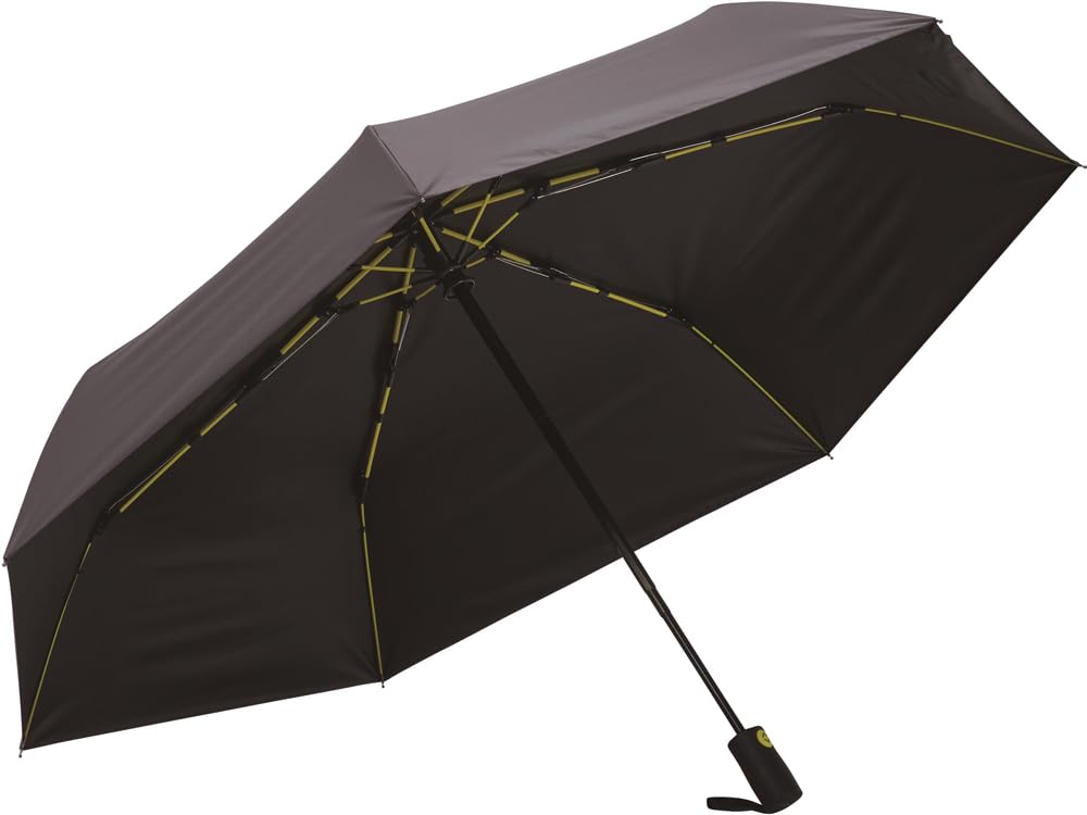 マブ(mabu) メンズ・ユニセックス 日傘 折りたたみ 60cm 7本 ストレングスミニ AUTO EVO MOUSHO アッシュ SMV-42212 雨傘 UVカット 晴雨兼用傘 おしゃれ 人気