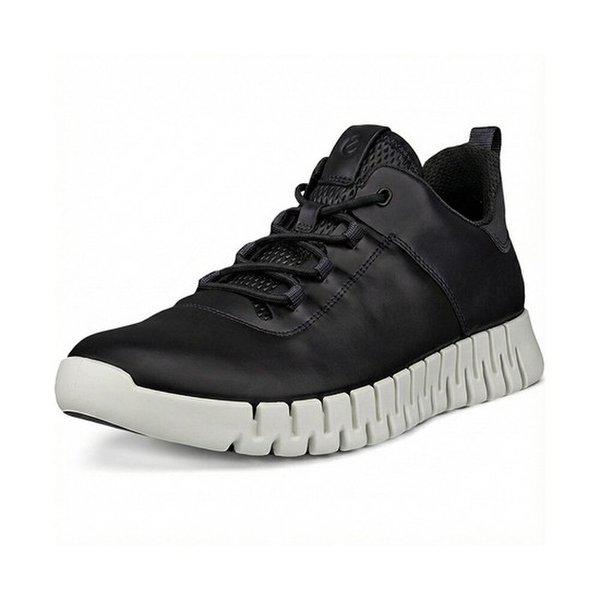 メンズスニーカー レザー ブラック コンフォートシューズ グルーブ 2025FW