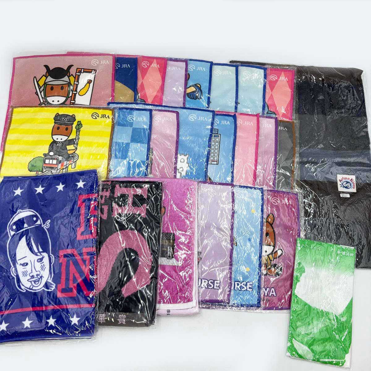 【中古・未使用品】[24点セット] 競馬 JRA タオル 有馬記念マフラー WINS ウインズ ミニタオル ご当地ターフィー 17,424円