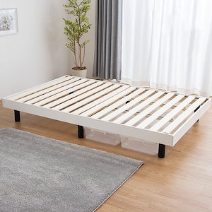 すのこベッド ベッドフレーム セミシングル セミシングルベッド ベッド すのこ ヘッドレス シンプル ミニマル 木製 北欧風