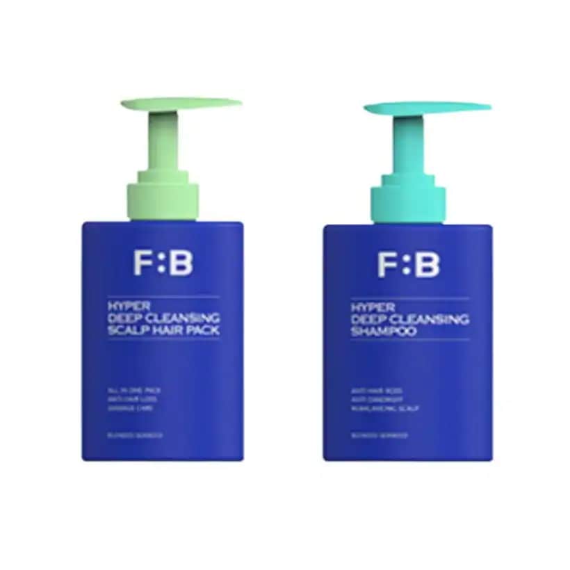 [25SS/New](beauty Youtuber ホボックス共同開発)ハイパー ディープクレンジング シャンプー 480ml+ヘアパック 480ml #脱毛症状緩和 #1秒コンディショニング