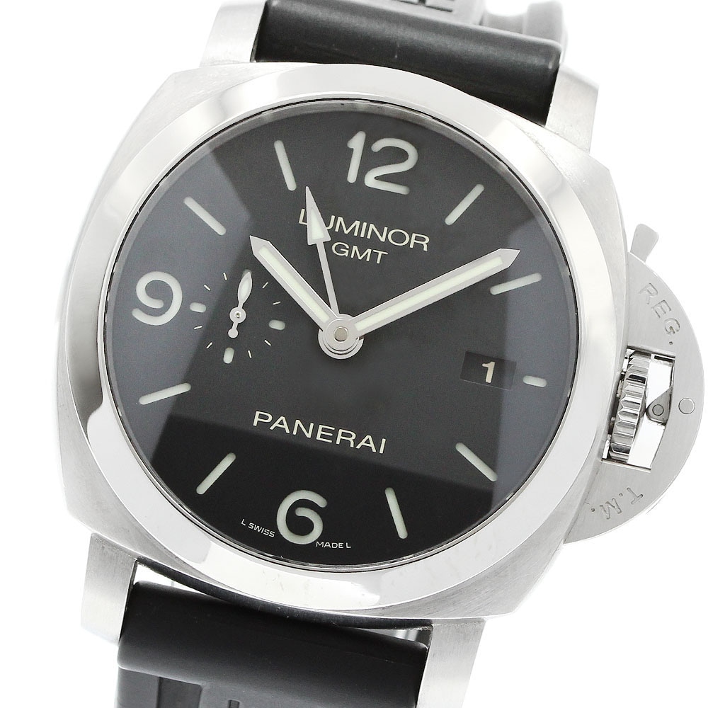 パネライ PANERAI PAM00320 ルミノール 1950 3デイズ GMT 自動巻き メンズ 箱付き_963128【中古】