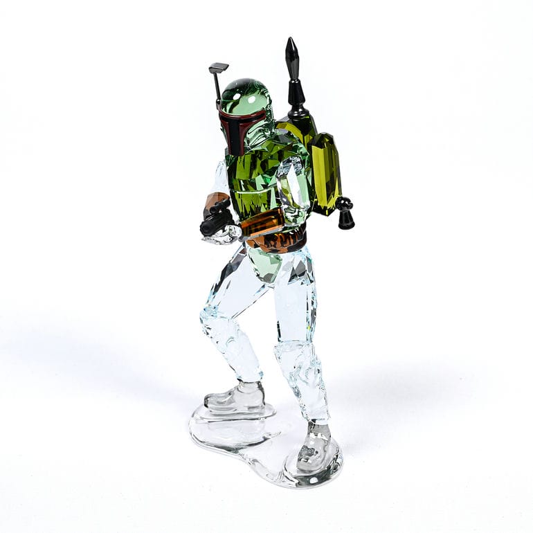 クリスタルフィギュア スターウォーズ ボバ・フェット 5619210 インテリア オブジェ 置物