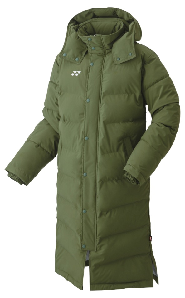 ヨネックス YO-90073-191-M ユニセックス ベンチコート（カーキ・サイズ：M） YO90073191M