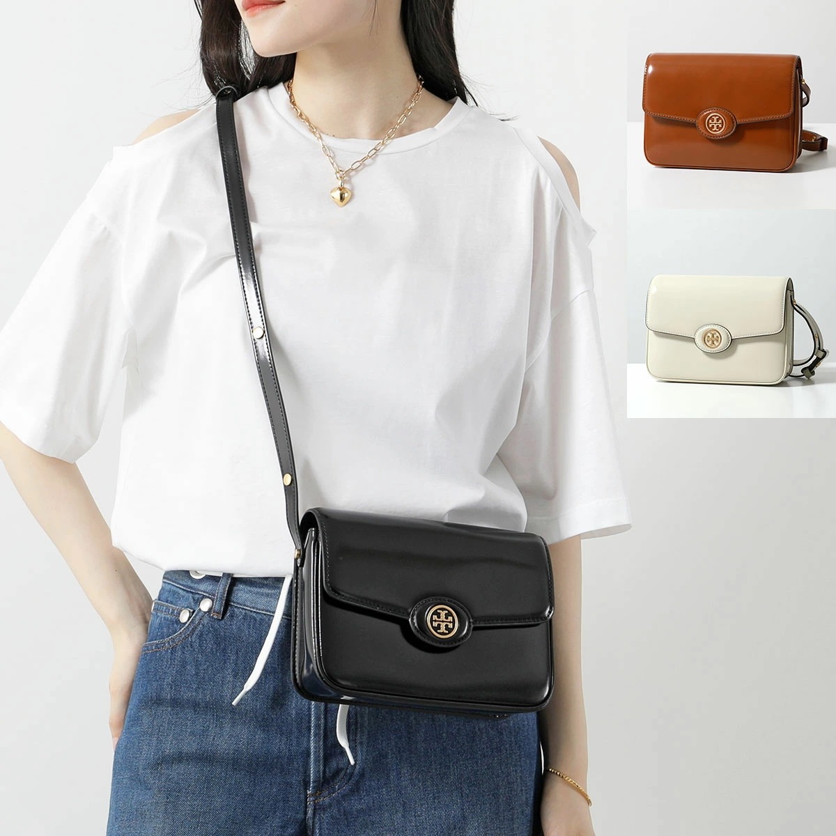 TORY BURCH トリーバーチ バッグ Robinson Spazzolato Convertible ロビンソン スパッツォラート コンバーチブル 143122 レディース 鞄 カラー3色