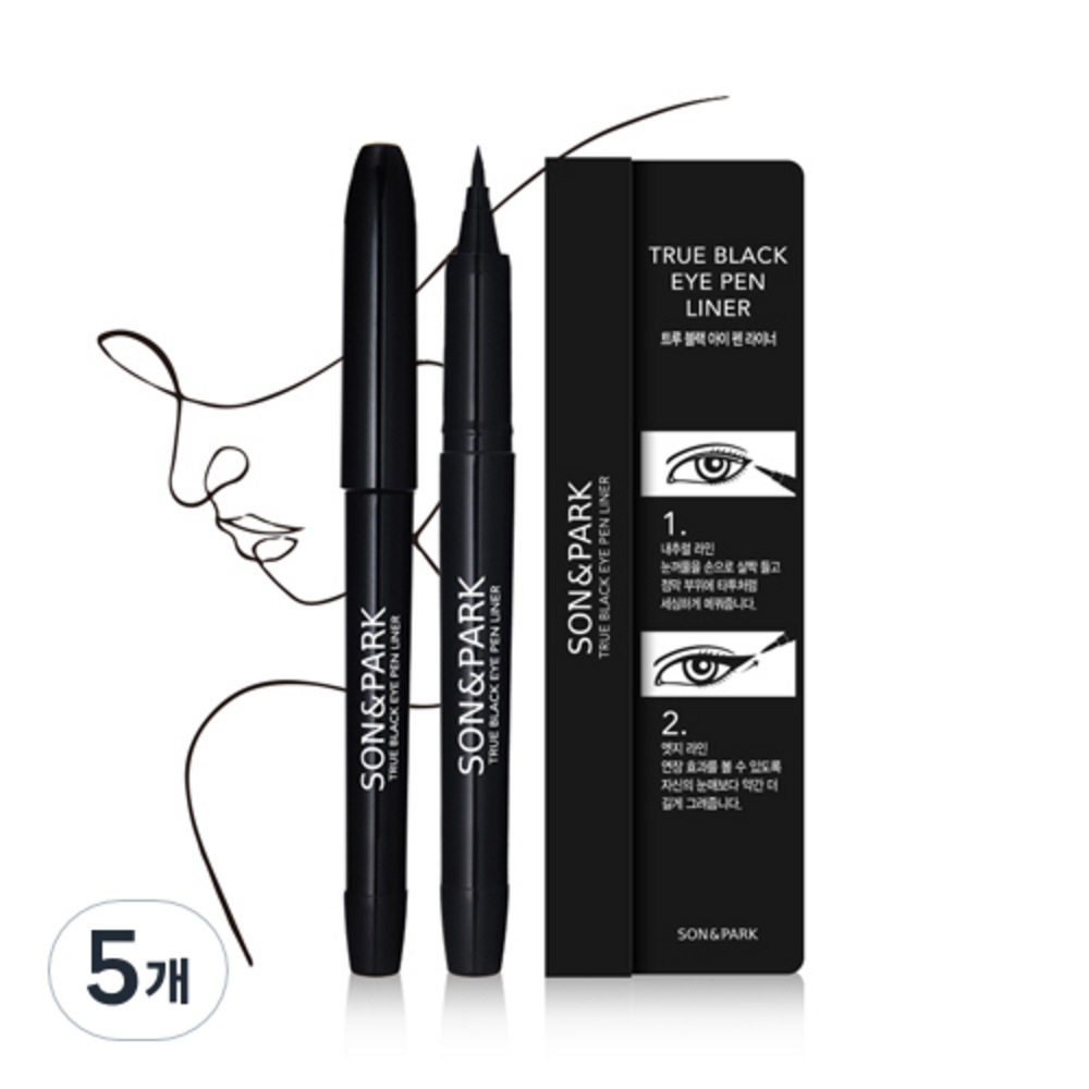 ソンアンドパク アイ ペンライナー トゥルーブラック 5個